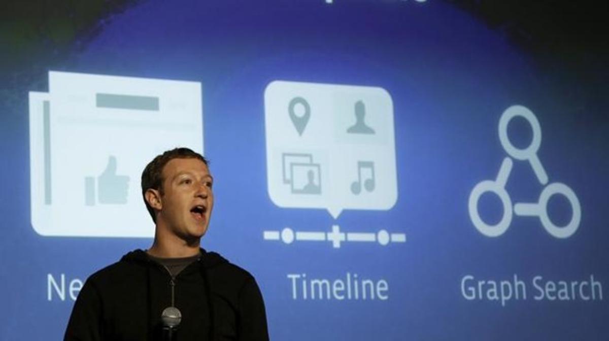 Mark Zuckerberg presenta Graph Search.