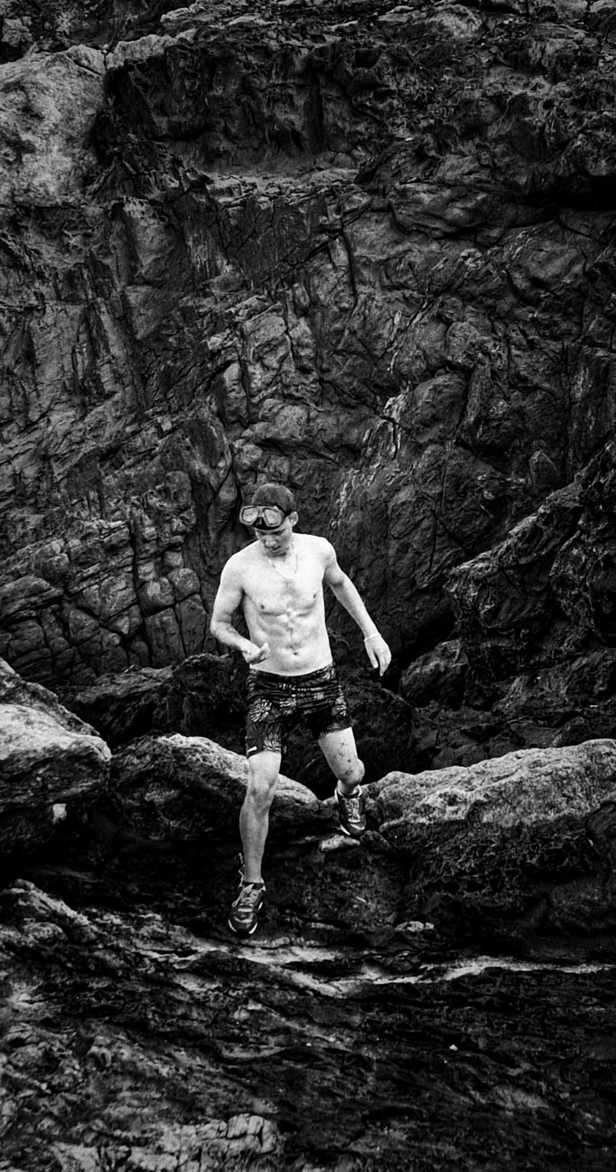 Pablo, al cap de Creus, un racó de món on va ser feliç.