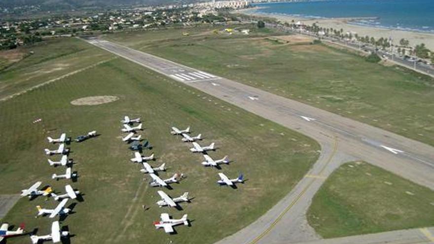 Imagen del aeródromo de Castelló.