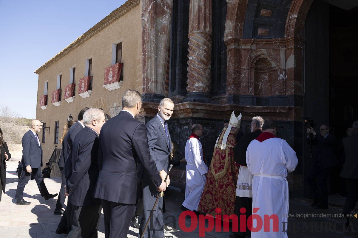 Visita de los reyes de España a Caravaca (explanada de la Basílica)