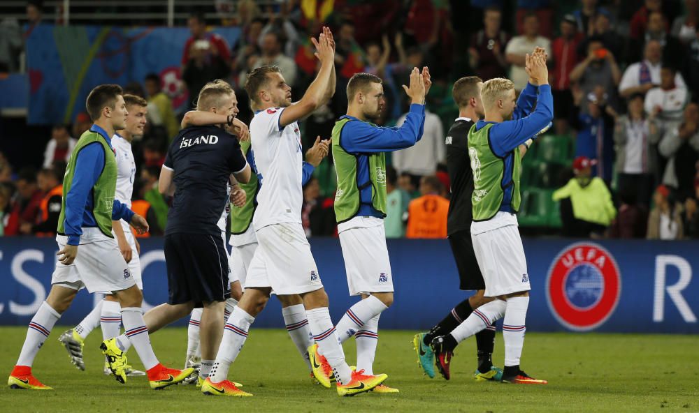 Eurocopa: Portugal-Islandia