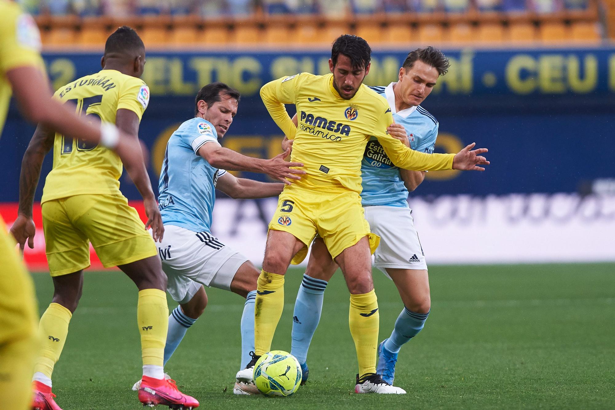 El Villarreal-Celta, en imágenes