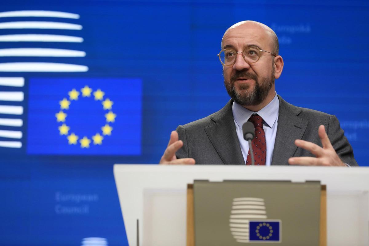 El presidente del Consejo Europeo, Charles Michel