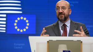 El presidente del Consejo Europeo, Charles Michel