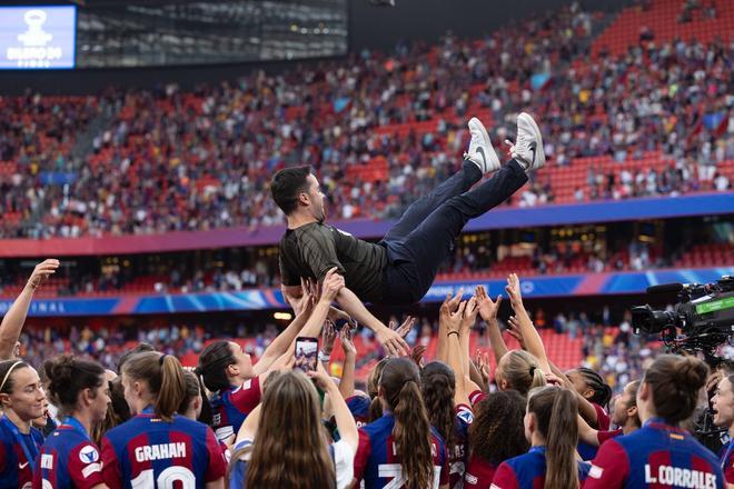 FC Barcelona – Olympique Lyon, la final de la Champions League femenina, en imágenes