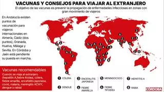 Estas son las vacunas que te tendrás que poner fuera de Córdoba si vas a hacer un viaje internacional
