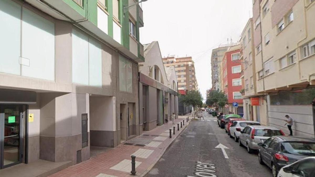 Imagen de la Calle Jover de Castellón en la que se produjeron los hechos.