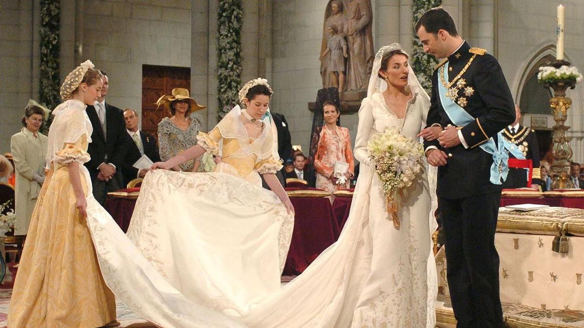 Imagen de la boda real de Felipe y Letizia, actuales reyes de España.