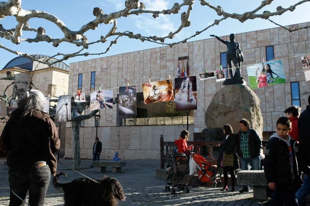 Iniciativa "Secado" en la plaza de Viriato