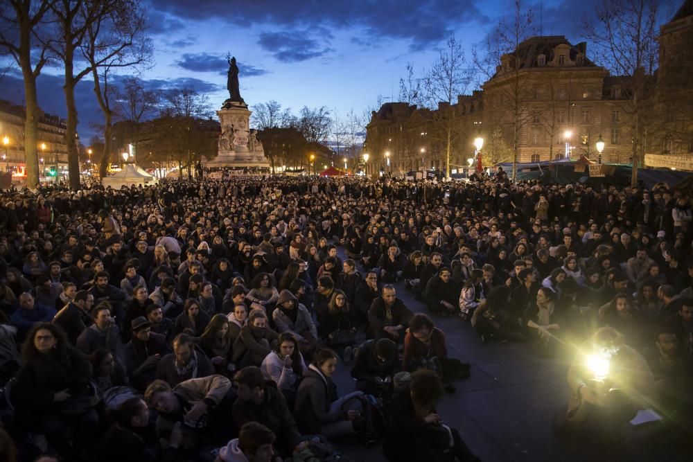 El moviment ''La Nuit Debout'' segueix la protesta