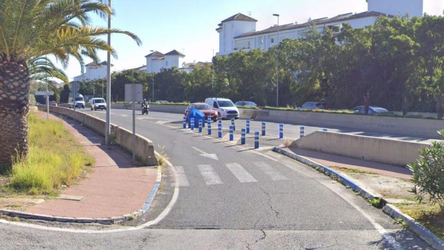 Punto por el que la mujer accedió a la autovía en dirección contraria.