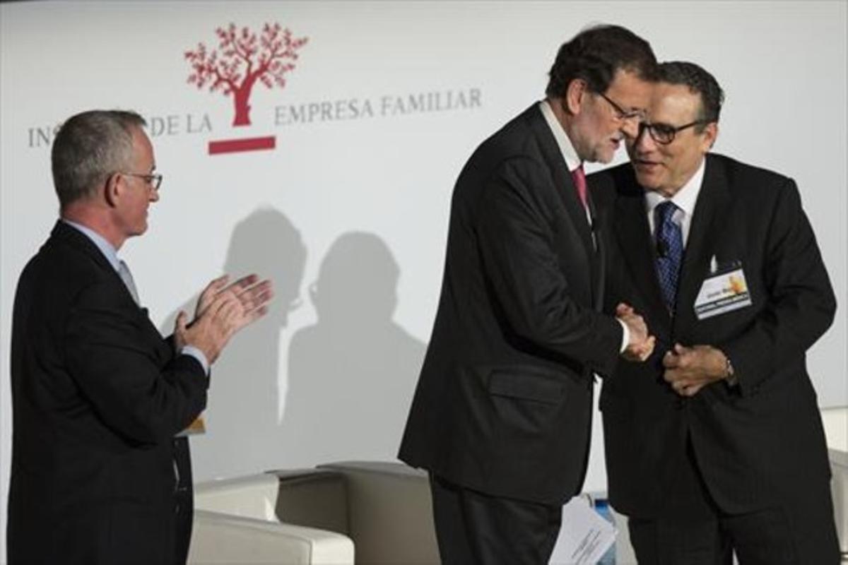 Rajoy amb Moll en la cita de fa un any.