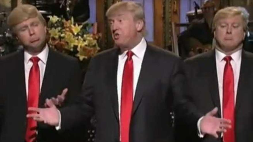 Donald Trump en &#039;Saturday Night Live&#039; de la CBS.