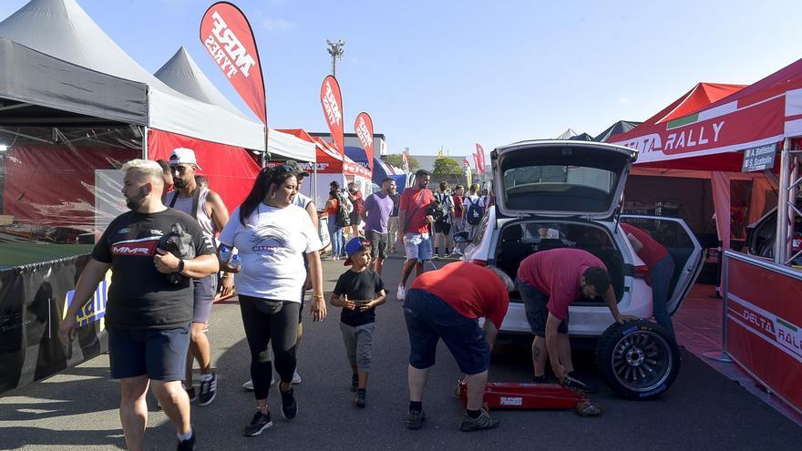 Tramo espectáculo del Rally Islas Canarias