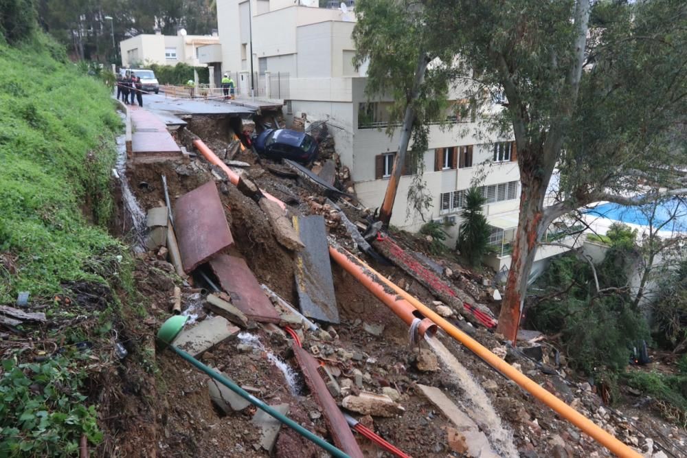 Cerrado de Calderón ha sido la zona más afectada por la tormenta.