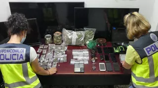 Desmantelan un punto de venta de estupefacientes en el centro de Yecla