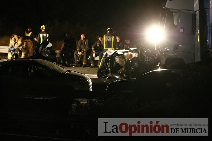 Grave accidente en Sangonera la Seca