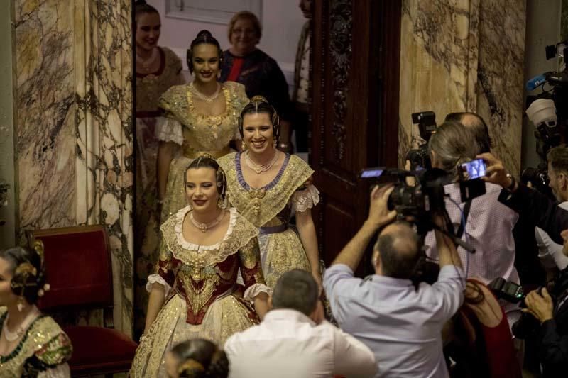 Proclamación de las falleras mayores de València 2020