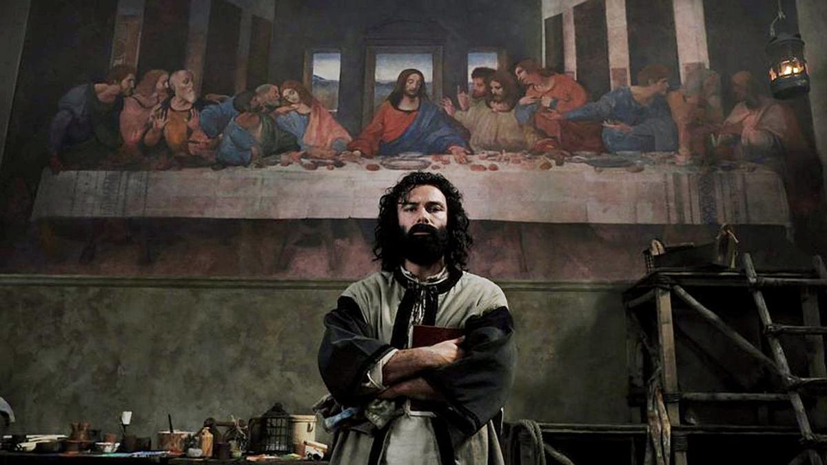 Aidan Turner se pone en la piel de Leonardo da Vinci en la serie de La 1. | LA 1