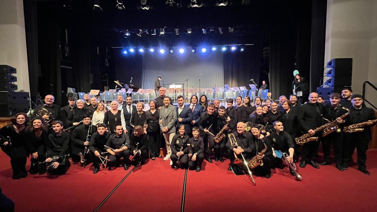 La orquesta A en Canet.