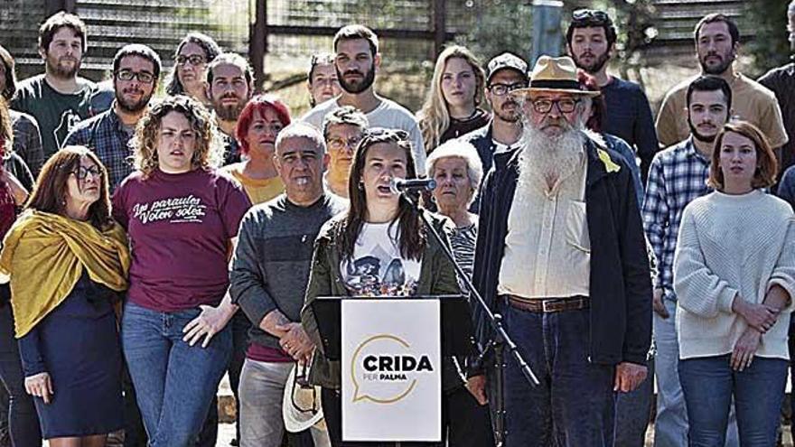 Crida per Palma se presentó en los jardines de Marivent.