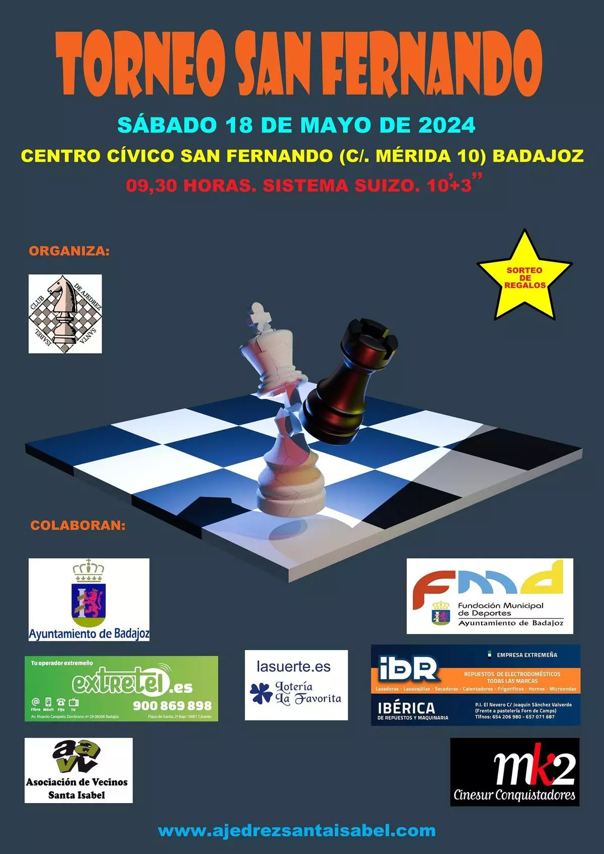 Récord de participantes en el Torneo San Fernando de ajedrez