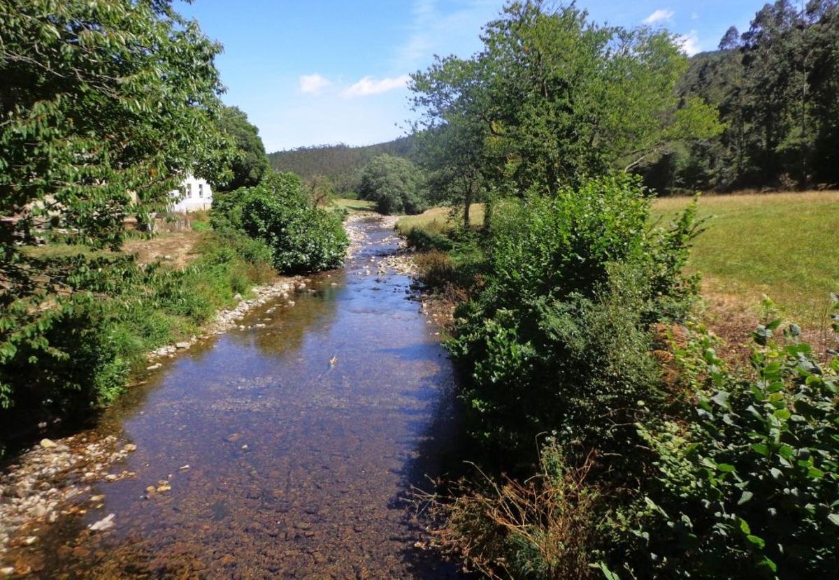 Río Porcia, en Asturias