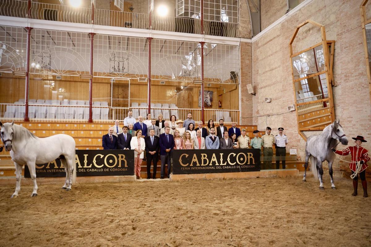 Inauguración de Cabalcor. Caballerizas. Luis Planas, Ministro de Agricultura, Pesca y Alimentación