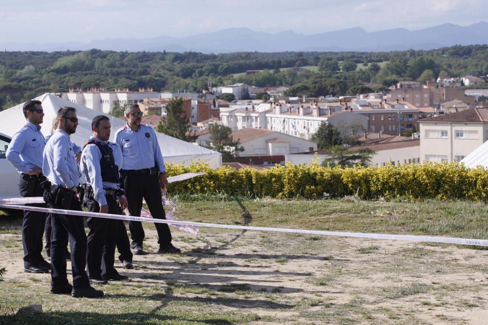 Una nena mor en rebentar un inflable a Caldes de Malavella