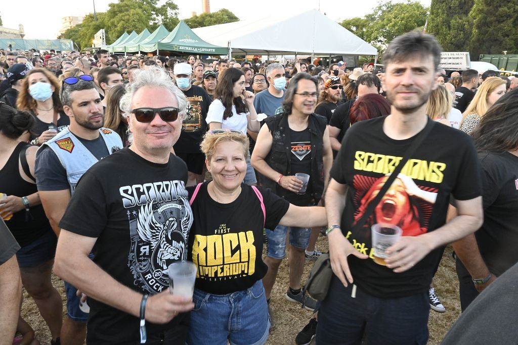 Ambiente de la segunda jornada del Rock Imperium Festival en Cartagena