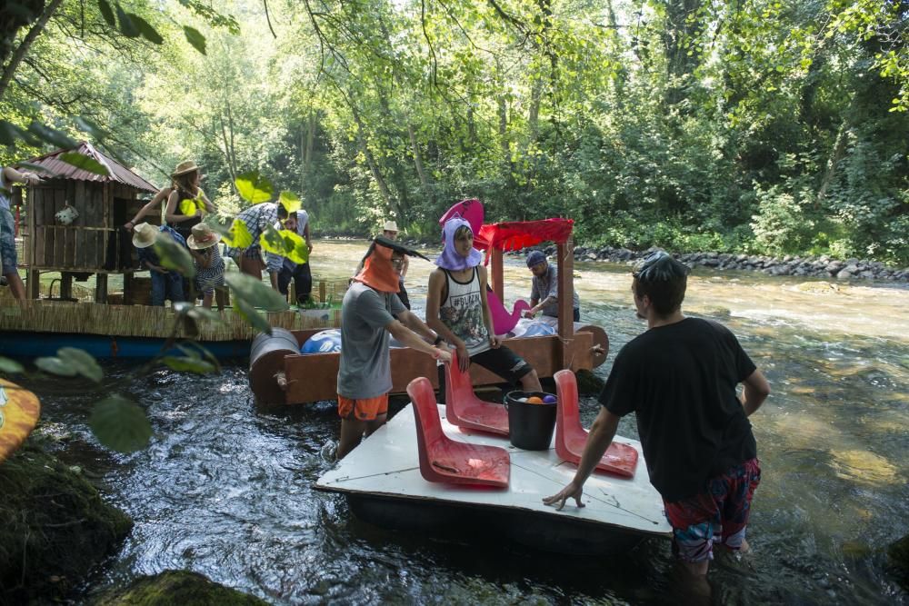 Descenso fluvial en Trubia