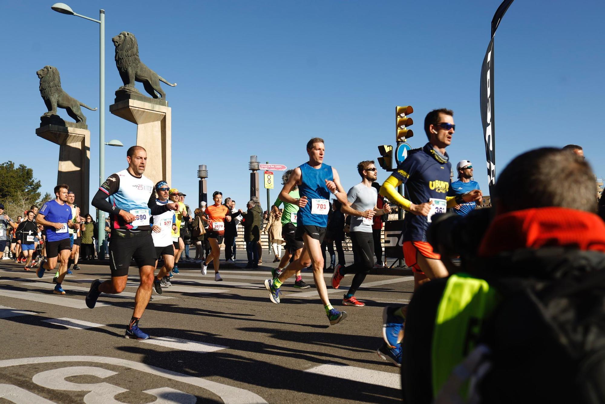 La Media Maratón de Zaragoza luce en las calles sus 25 años