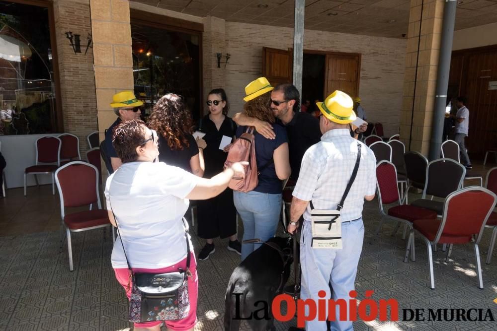 Celebración del Día de la ONCE en Caravaca