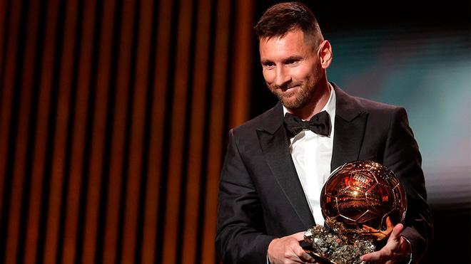 Leo Messi se coronó con su octavo Balón de Oro gracias a la consecución del Mundial de Qatar con la Selección Argentina.