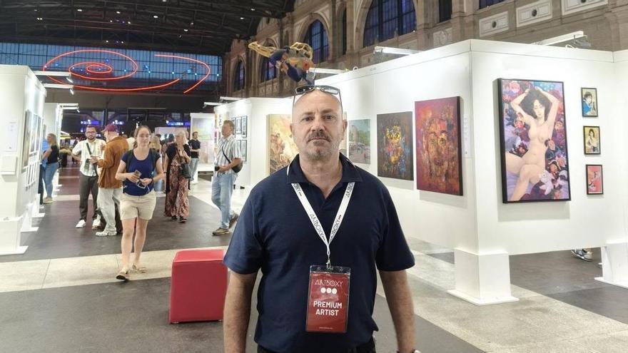 Vídeo | El moralejano, Luis Ernesto Montero, es elegido ‘Artista del Mes’ en Zúrich (Suiza)