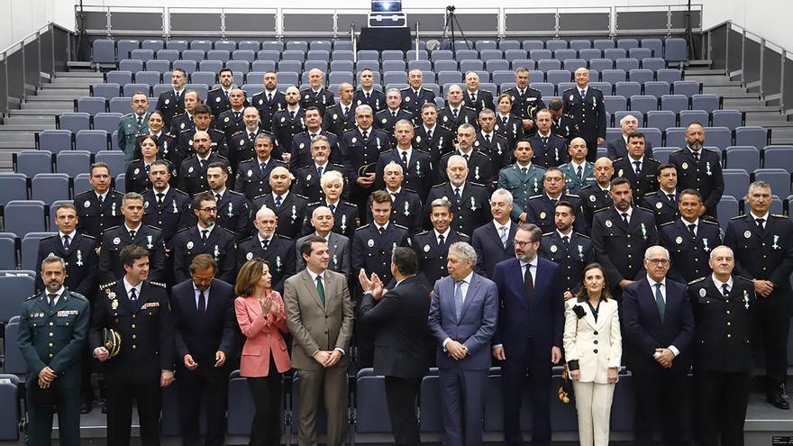 Entrega de medallas a mérito de la Policía Local de Andalucía en Córdoba