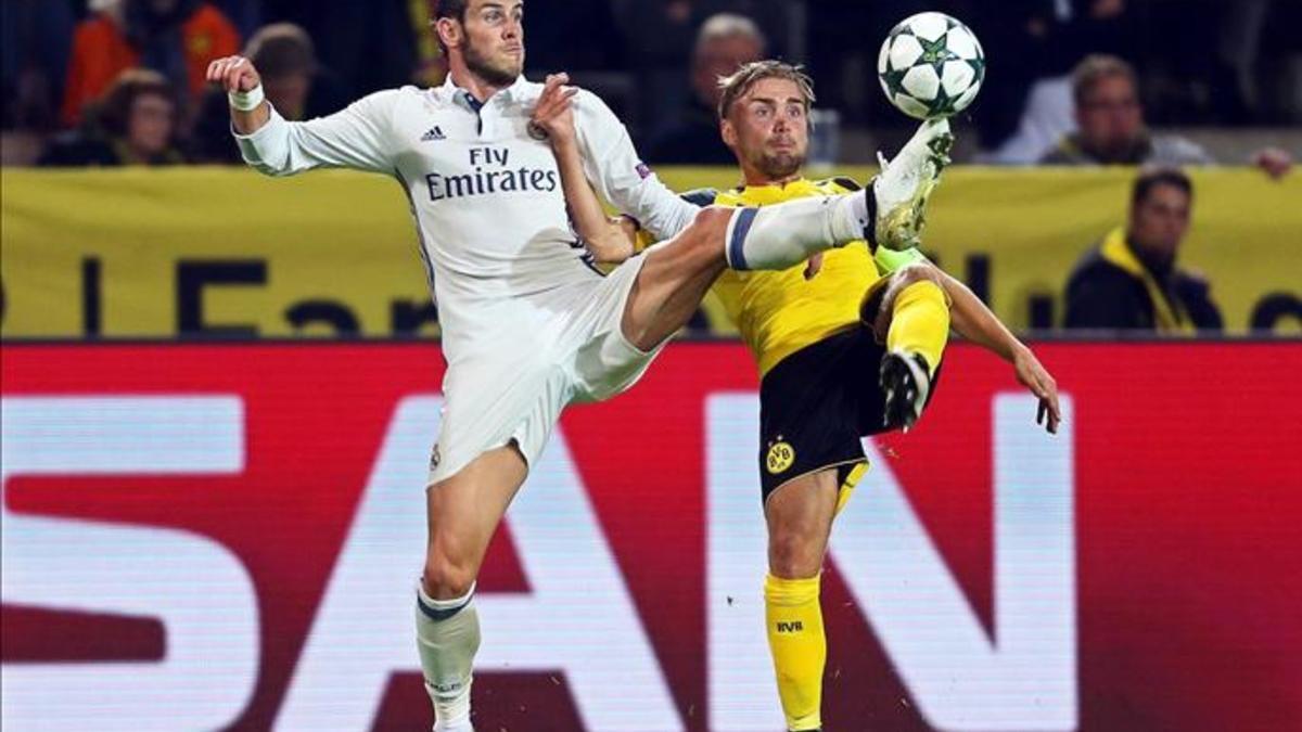 Bale tampoco se reconcilió con el gol frente al Dortmund