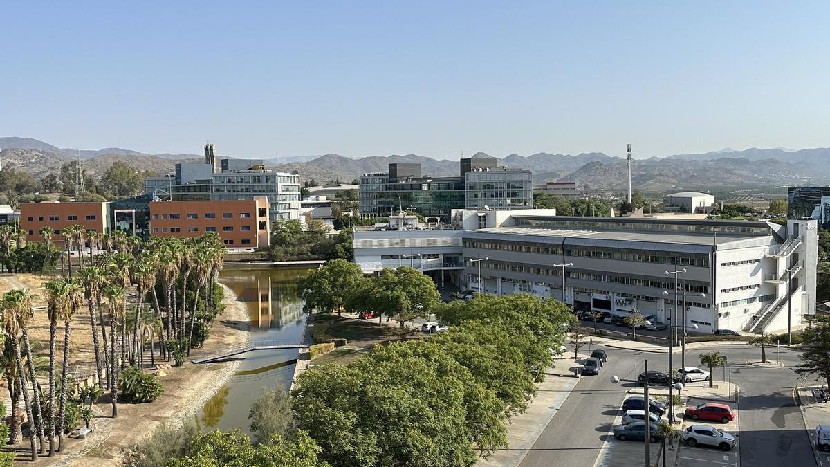 Una vista del MalagaTechPark (PTA) de Málaga.