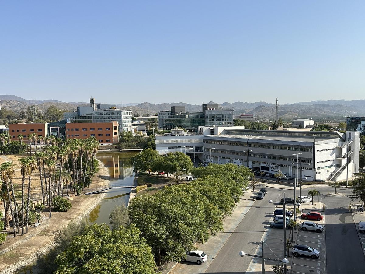 Una vista del MalagaTechPark (PTA) de Málaga.