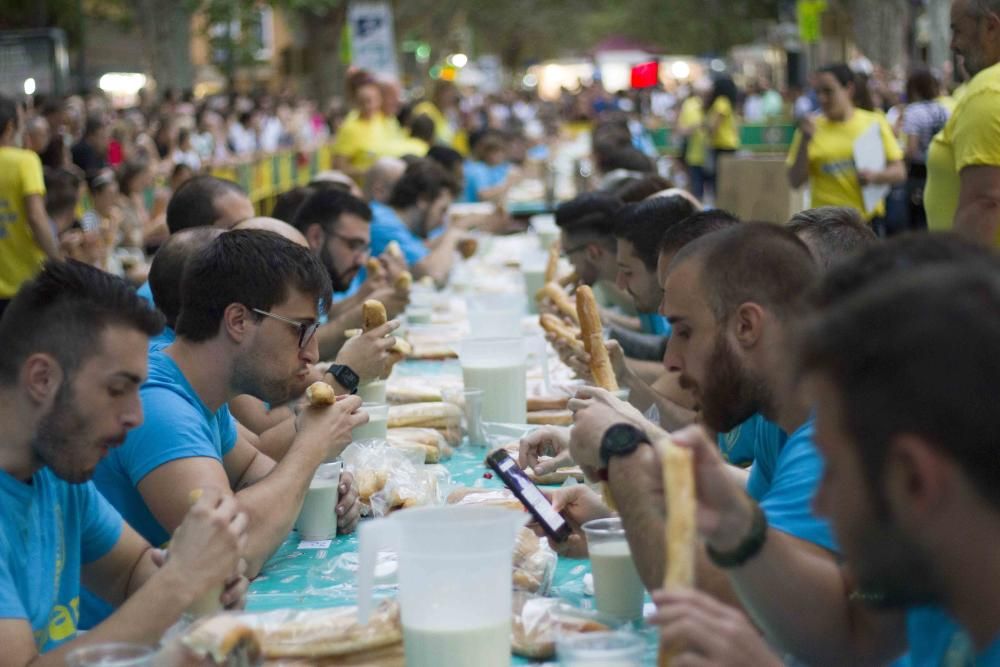 XIX edición del Concurs Internacional de Bevedors d'Orxata i Fartons de la Fira de Xàtiva