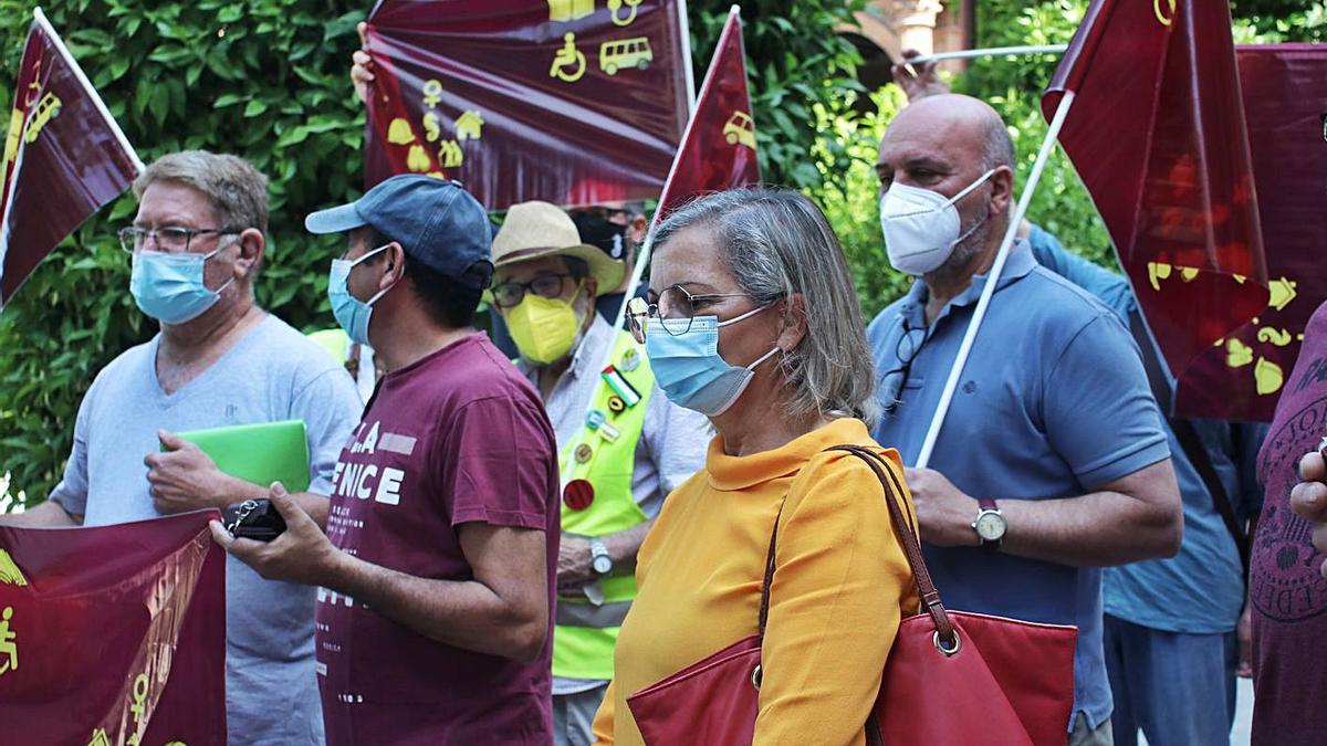 Las Marchas de la Dignidad presentaron ayer la  movilización de mañana. | MARÍA CEGARRA