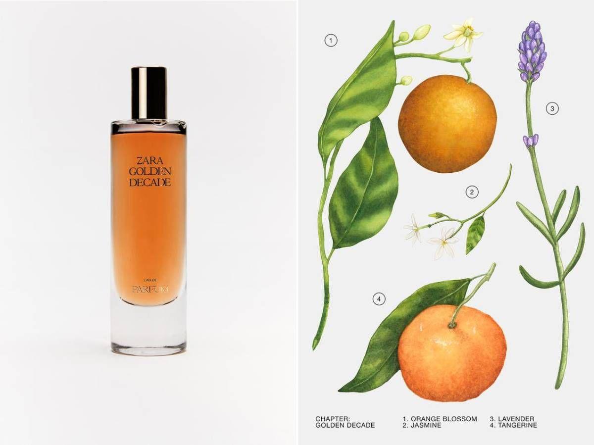 Perfume ‘Golden decade’, de Zara
