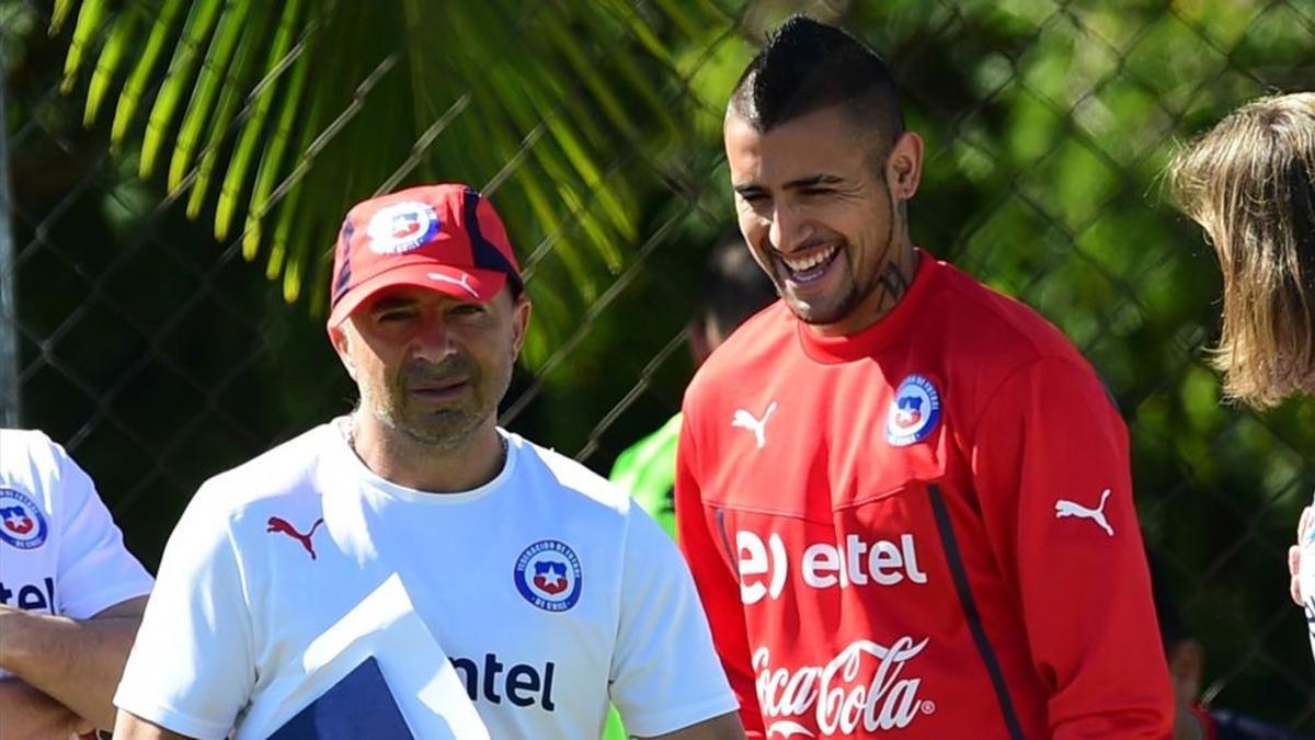 Sampaoli sufrió en primera persona los desmanes de Vidal en la selección chilena