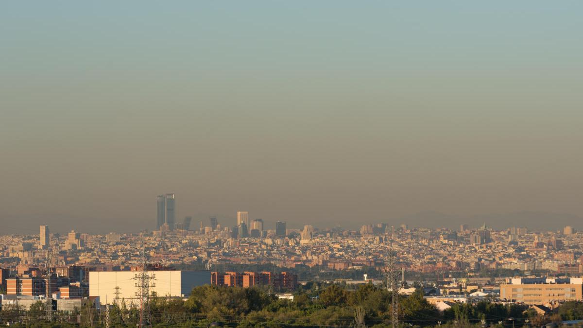 Contaminación en Madrid.