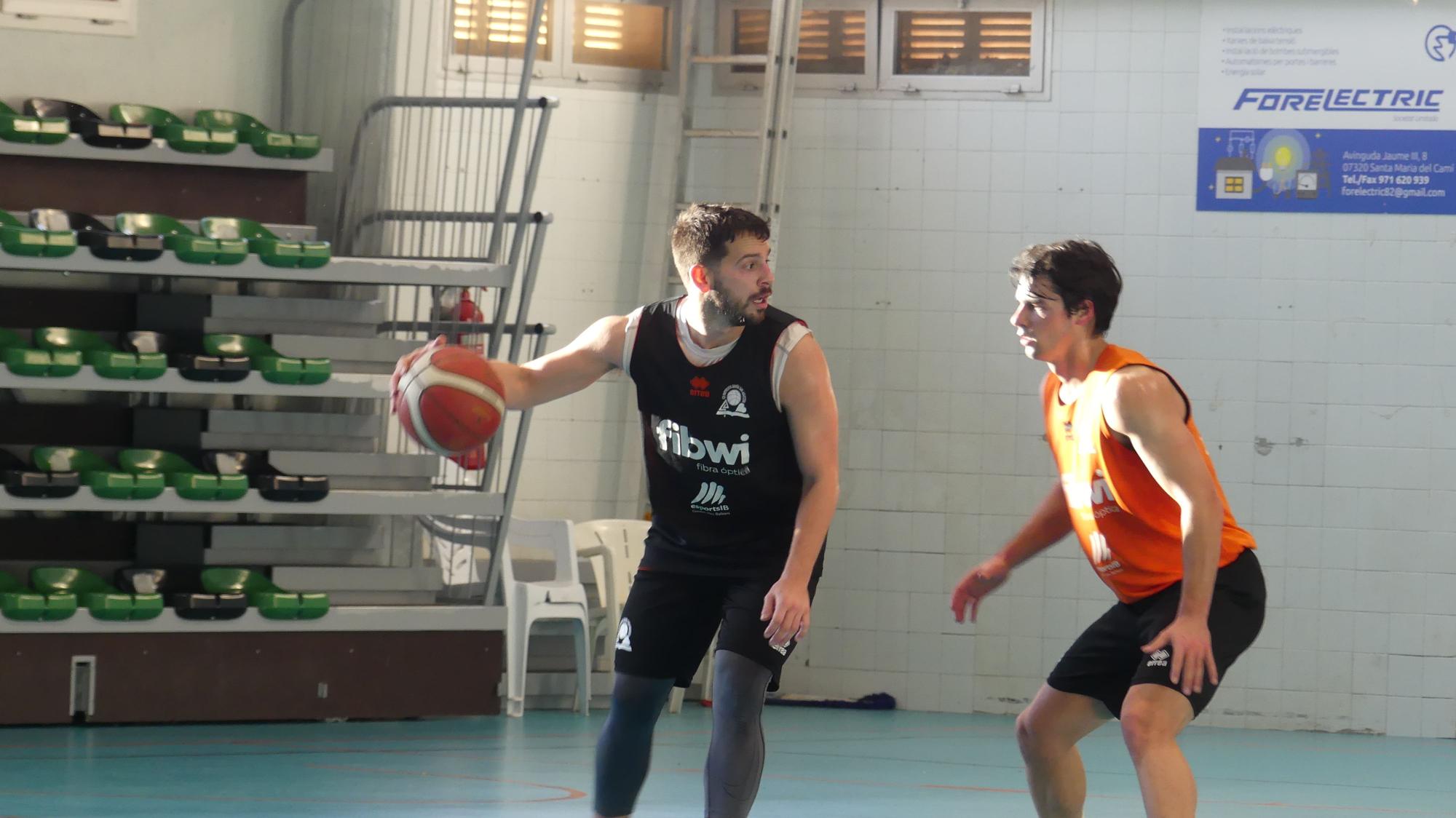 El Fibwi Palma se ejercita junto al Club Bàsquet Santa María