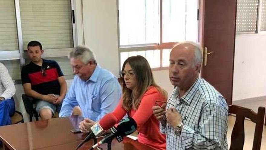 Durán presentó el proyecto en San Miguel de Deiro. // FdV