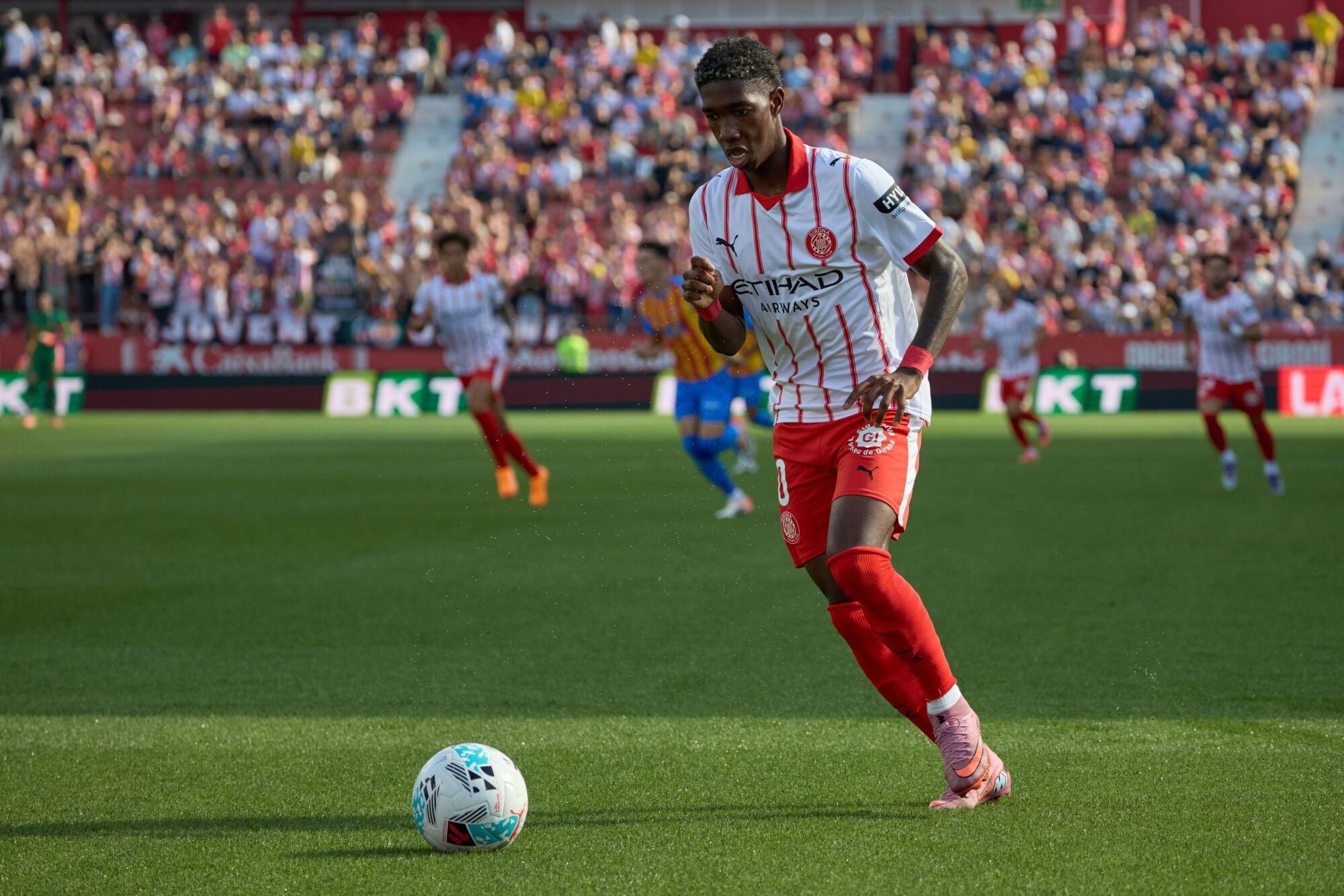 Les imatges del Girona FC - València