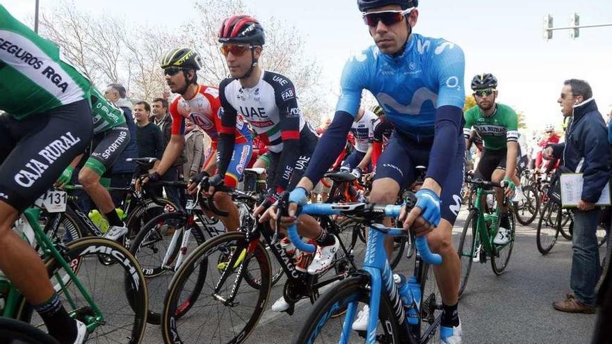 Jaime Rosón, con el Movistar Team.