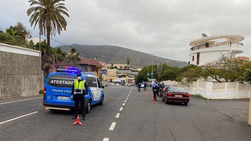 Uno de los controles en días pasados.