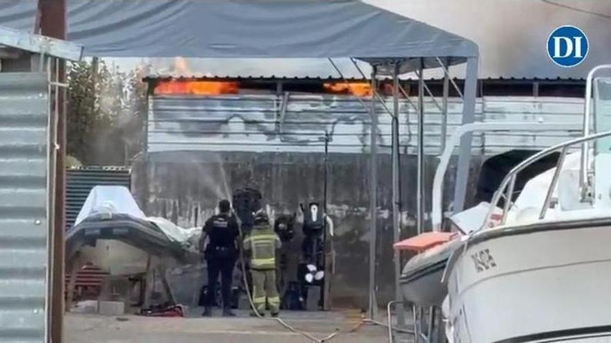 Vídeo: incendio en Fundació Deixalles